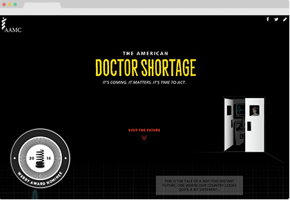 AAMC American Doctor Shortage Microsite